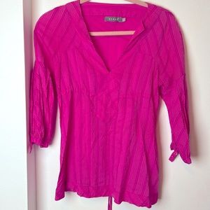 Pink mid sleeve tunic
